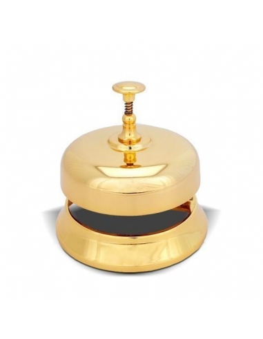 CAMPANELLO DA BANCO | ottone dorato