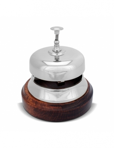 CAMPANELLO DA BANCO | cromato base legno