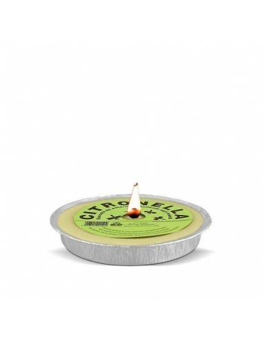 CANDELA CITRONELLA | vaso alluminio