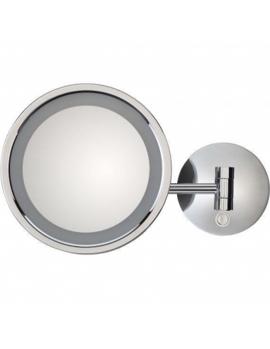 SPECCHIO INGRANDITORE | tondo con luce