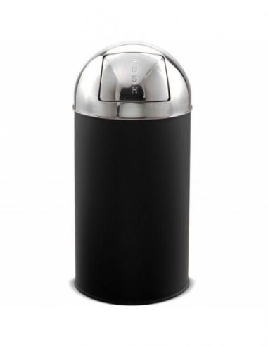 GETTACARTE PUSH | nero coperchio inox