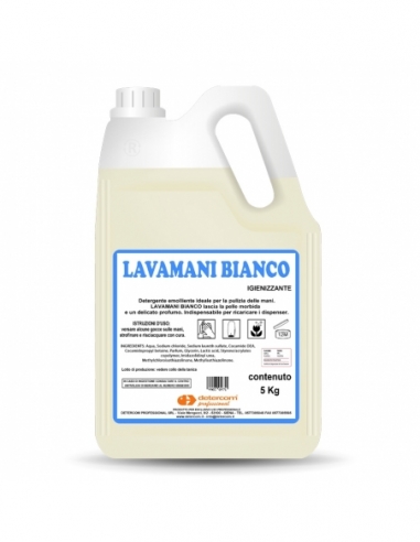 SAPONE LIQUIDO | bianco con igienizzante