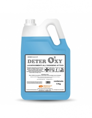DETERGENTE IGIENIZZANTE | con ossigeno attivo "deter oxy"