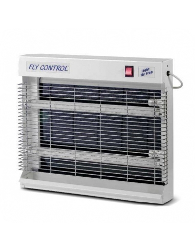 TRAPPOLA INSETTI | Fly Control 200 mq con luce e adesivo