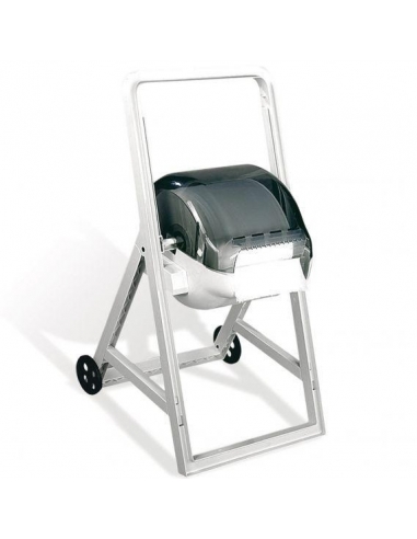 PORTAROTOLO CARTA | carrello con coperchio