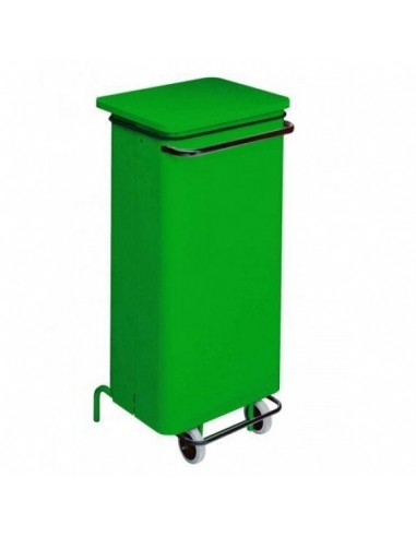 PATTUMIERA 110 LT | metallo verniciato verde