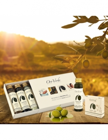 AMENITIES KIT IN COFANETTO MINI OROVERDE 