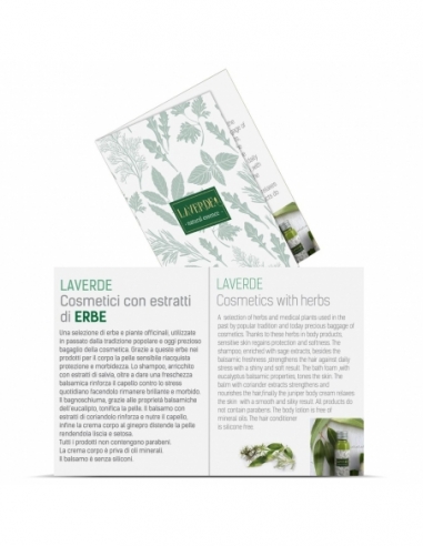 TALLONCINO ILLUSTRATIVO | SET CORTESIA LAVERDE