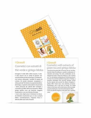 FOGLIETTO ILLUSTRATIVO|GIRASOLI