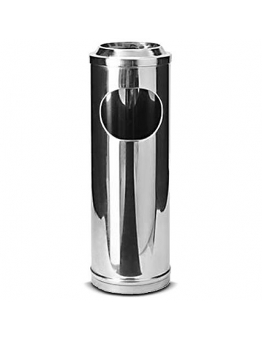POSACENERE GETTACARTE | inox lucido