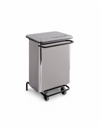 PATTUMIERA 70 LT | acciaio inox lucido