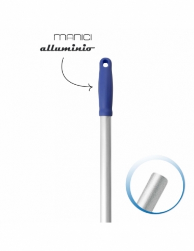 MANICO ALLUMINIO | 140 cm con fori