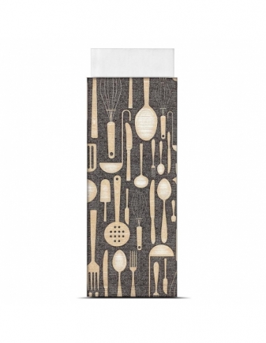 BUSTA PORTAPOSATE | disegno brunch