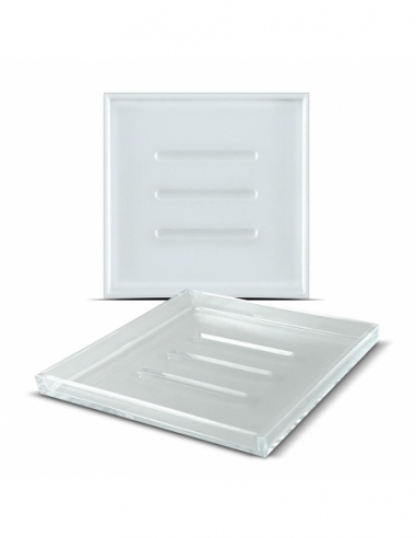 VASSOIETTO PORTASAPONE | plastica trasparente