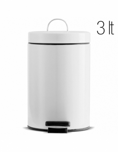 GETTACARTE LT 3 | metallo bianco a pedale