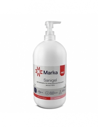 GEL IGIENIZZANTE MANI | alcool 75% flacone 1 LT