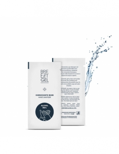 GEL IGIENIZZANTE MANI | alcool 70% bustina 3 ml
