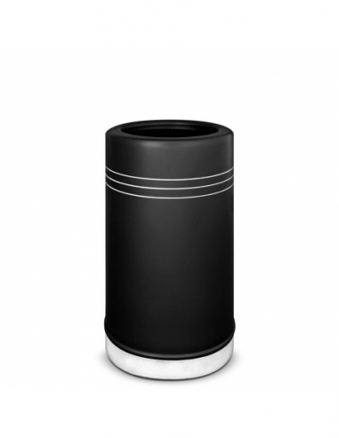 GLACETTE ALLUMINIO | colore nero