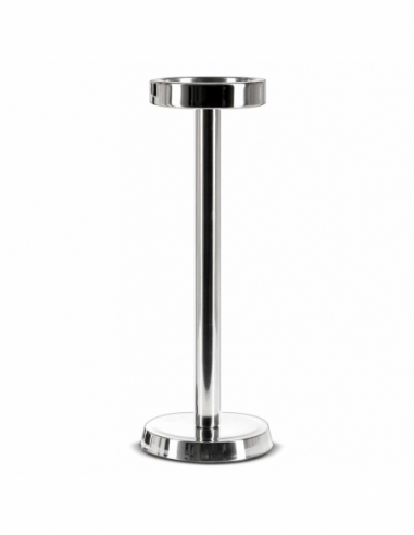 PORTASECCHIELLO COLONNA | acciaio inox lucido