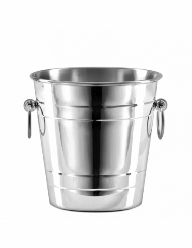SECCHIELLO GHIACCIO | acciaio inox lucido
