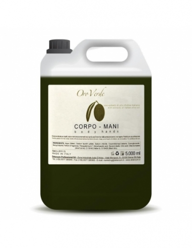 BAGNOSCHIUMA OROVERDE | tanica 5 lt ricarica
