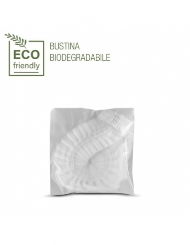 CUFFIA DOCCIA BIO | busta biodegradabile 7x7 cm