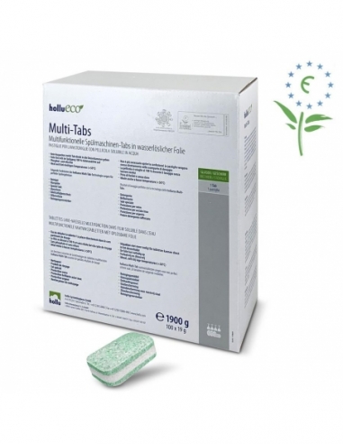 DETERSIVO LAVASTOVIGLIE | in pastiglie ecologiche "hollueco tabs"