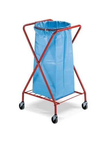 CARRELLO PORTASACCO | metallo verniciato