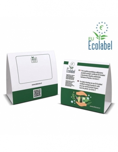 CARTELLINO ECOLOGIA | utilizzo detergenti ecologici