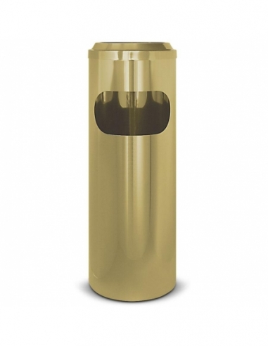 POSACENERE GETTACARTE | acciaio inox dorato
