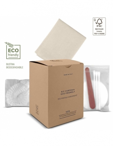 AMENITIES BOX astuccio cubo ECO-FRIENDLY