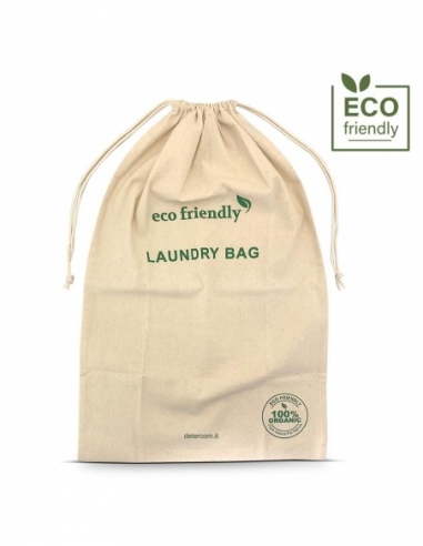 SACCO BIANCHERIA ECO-FRIENDLY in cotone riutilizzabile 