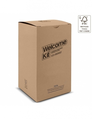 BOX CARTONCINO ECOLOGICO | welcome kit residence