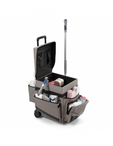 TROLLEY PULIZIE | con scomparti interni