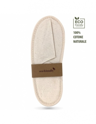 CIABATTA COTONE CHIUSA | ecologica suola bio