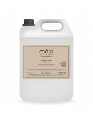 CREMA CORPO MELA | tanica 5 lt ricarica