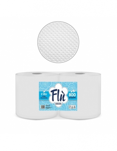 FLU' | rotoloni ovatta goffrata