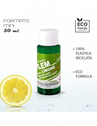 DETERSIVO PIATTI ecologico | in flaconcino mini 50 ml