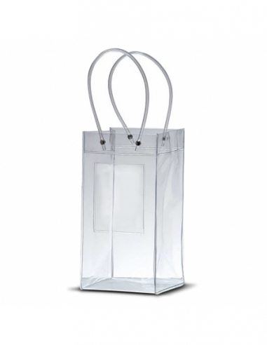 WINE BAG | trasparente con taschina