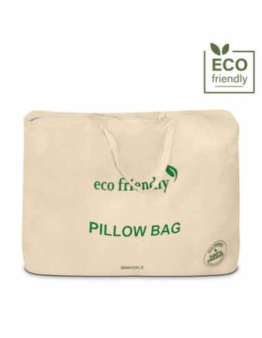 SACCO CUSCINI ECO-FRIENDLY in cotone riutilizzabile 