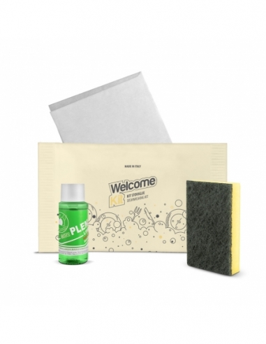KIT STOVIGLIE | welcome kit busta carta