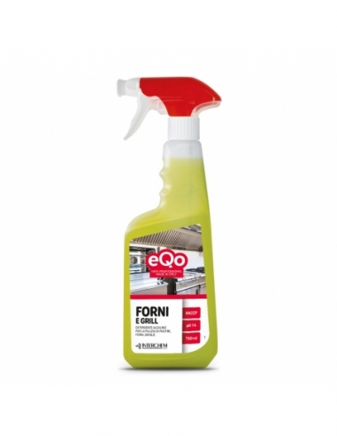 DETERGENTE GRIGLIE E PIASTRE | liquido alcalino "eqo"