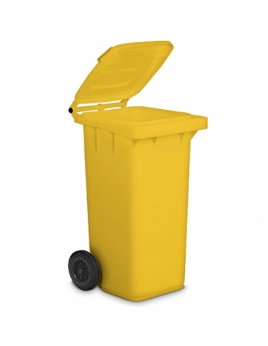 PATTUMIERA 240 LT | plastica riciclata gialla