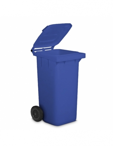 PATTUMIERA 120 LT | plastica riciclata blu