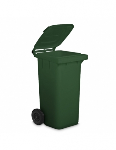 PATTUMIERA 120 LT | plastica riciclata verde
