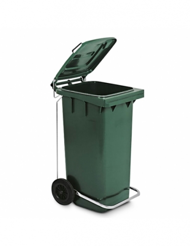 PATTUMIERA 120 LT | plastica riciclata con pedale