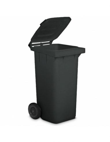 PATTUMIERA 240 LT | plastica riciclata grigia 
