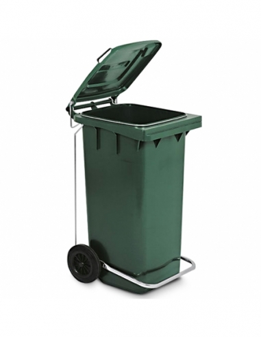 PATTUMIERA 240 LT | plastica riciclata con pedale