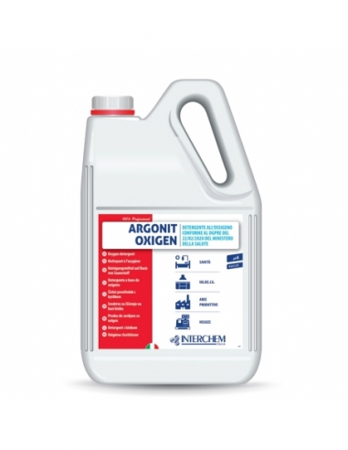 DETERGENTE OSSIGENO ATTIVO | igienizzante "Argonit Oxigen" 5 lt