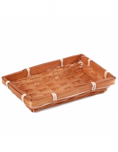 CESTINO SET CORTESIA | in bamboo marrone
